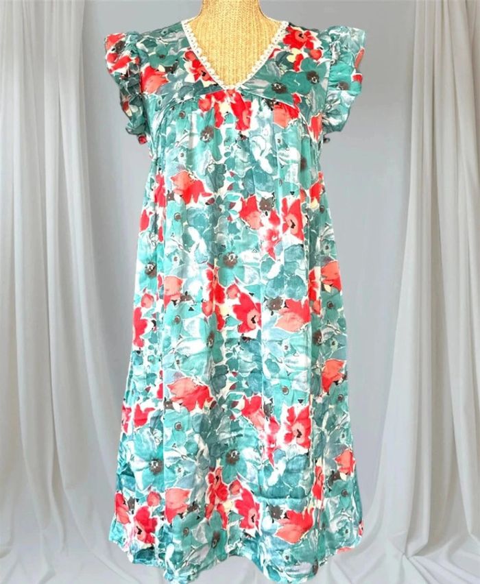 Robe midi T36/38 multicolore - photo numéro 2