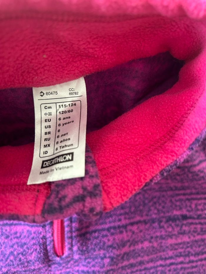 Pull polaire Quechua 6 ans - photo numéro 2