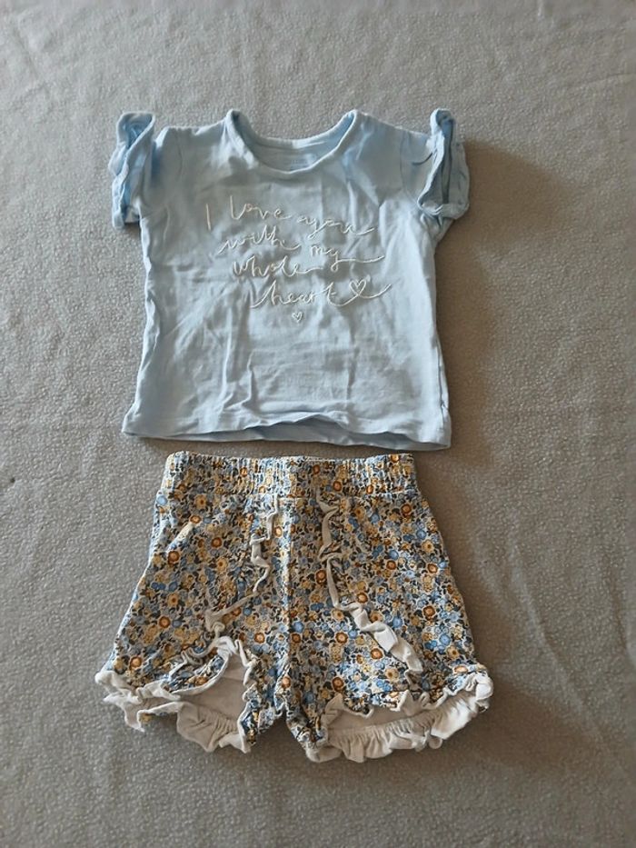 Lot ensemble été 9 mois - photo numéro 2