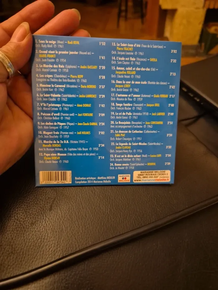 CD le calendrier en chansons - photo numéro 2