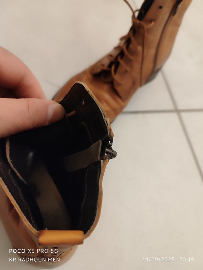Vendre chaussures femme cuir urgent cause déménagement - photo numéro 6