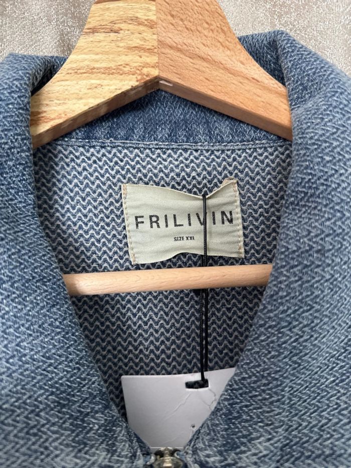 Veste en jean Frilivin neuve - Taille XXL - Homme - photo numéro 5