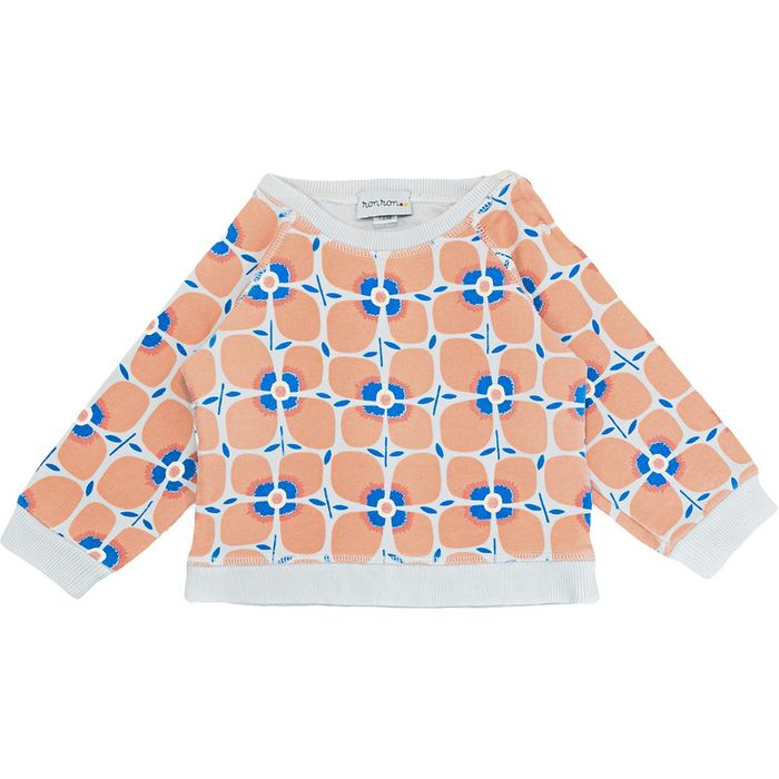 T-Shirt à manches longues 12 mois en coton bio et élasthanne Ron ron