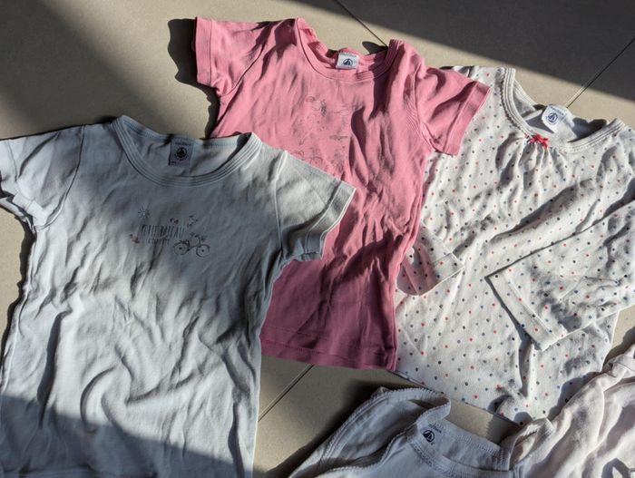 Lot de maillots de corps petit bateau 4 ans - photo numéro 4