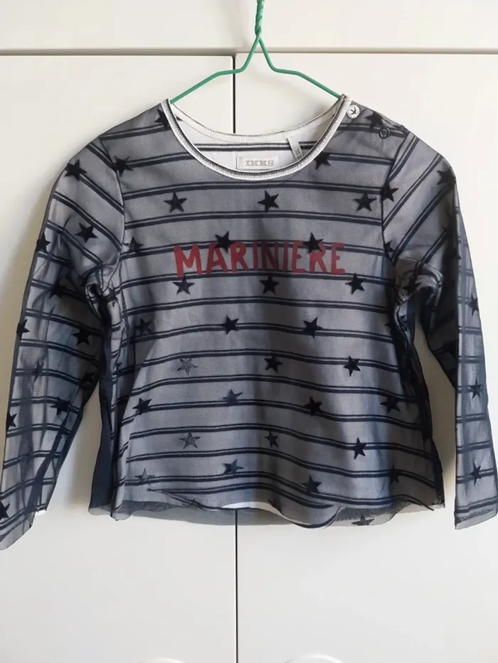 Marinière 3ans " Ikks " - photo numéro 2