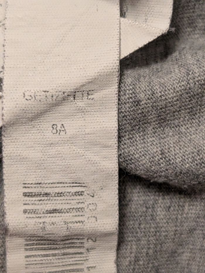 T-shirt fille 8 ans Sergent major - photo numéro 8