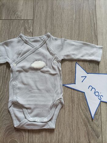 Body croisé mixte 1 mois absorba