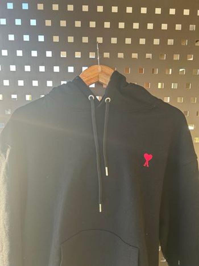 Sweat-shirt pull à capuche AMI Paris - Taille M - photo numéro 7