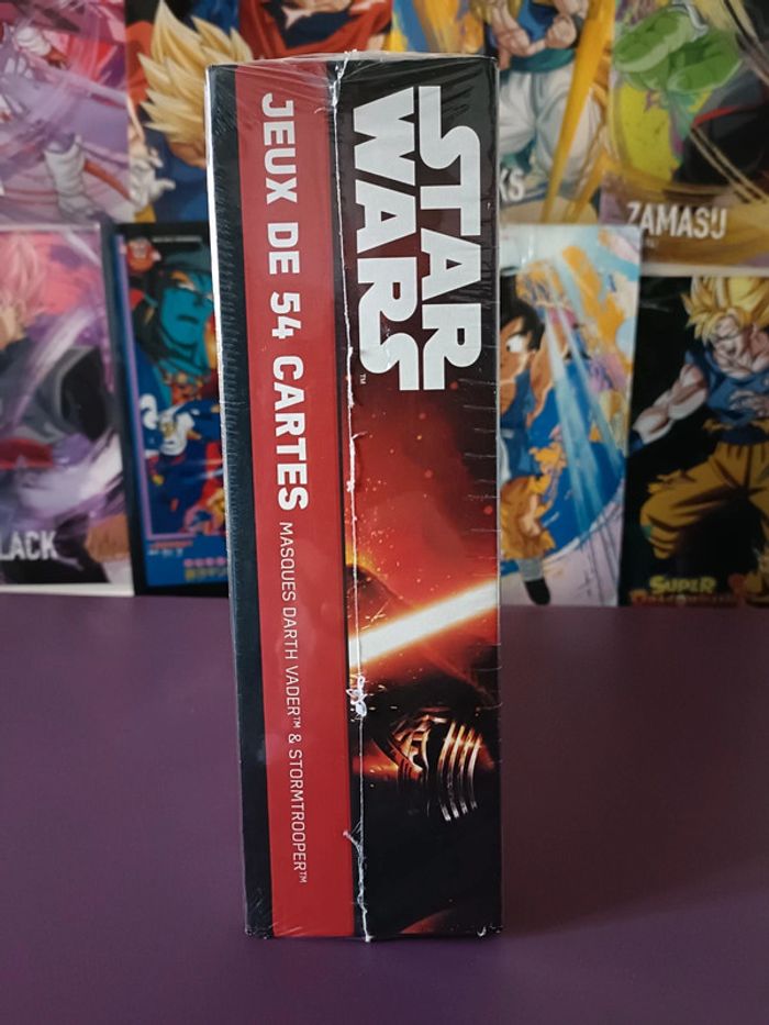 Jeux de 54 cartes Star Wars + Masques darth vader & Stormtrooper Neuf et Scellé - photo numéro 2