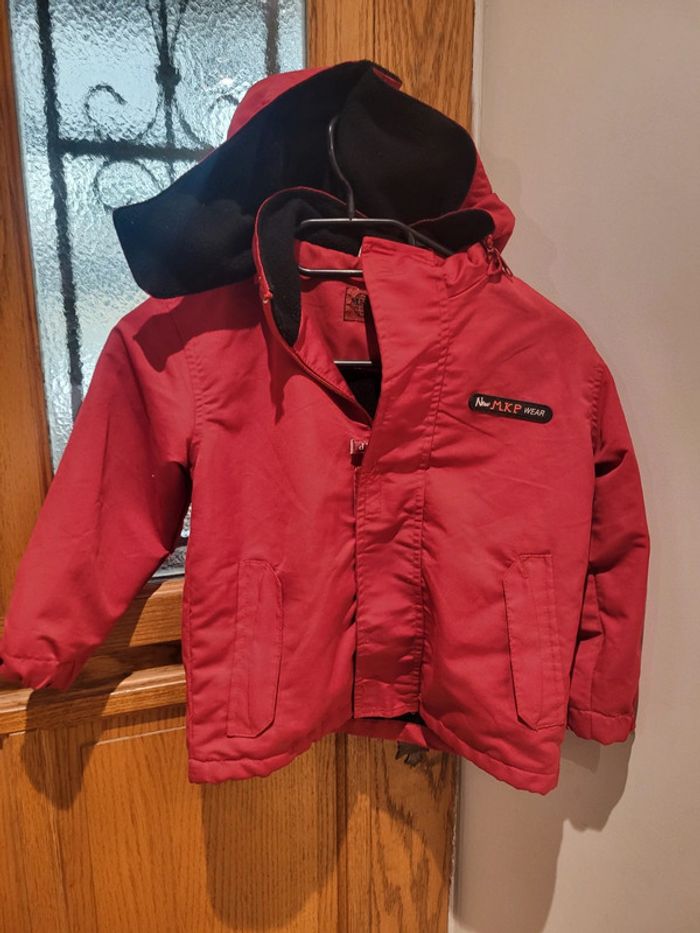 Coupe vent avec polaire