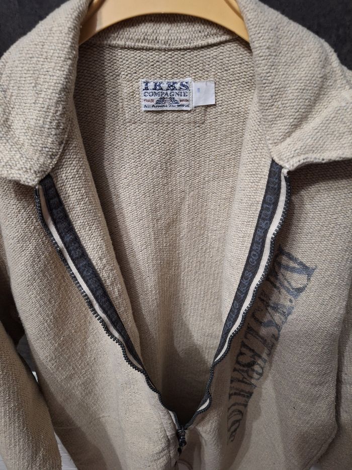 Veste/gilet épais beige - photo numéro 2