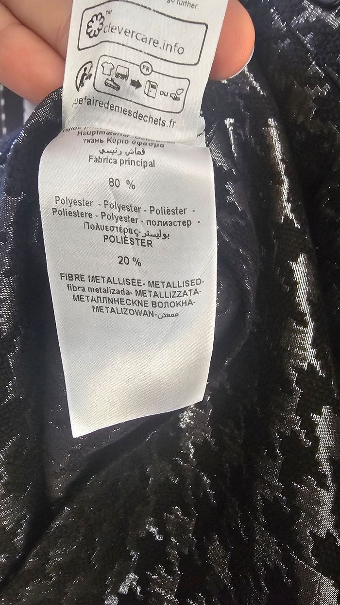 Jupe neuve Naf Naf taille 38 M pour les fêtes - photo numéro 4