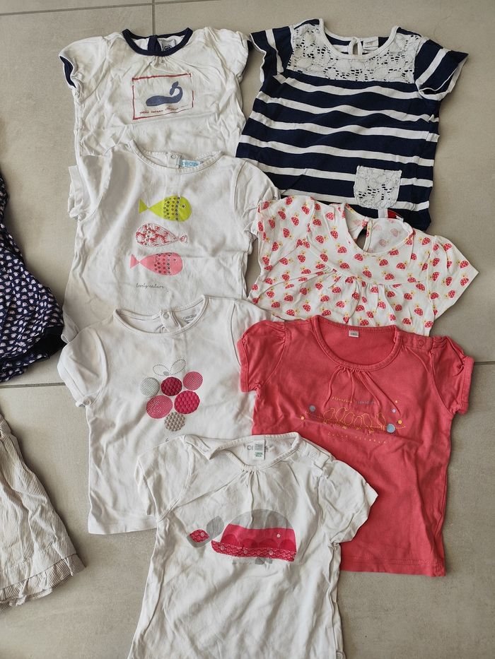 Lot de 46 vêtements et d’accessoire, fille, été - photo numéro 10