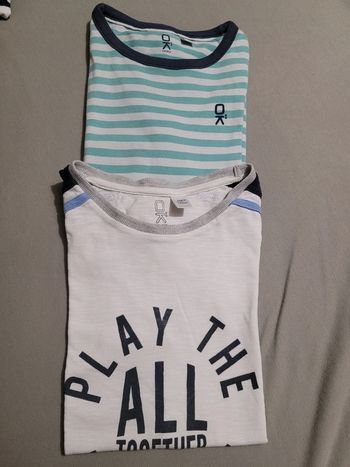 Lot tee-shirts manches courtes