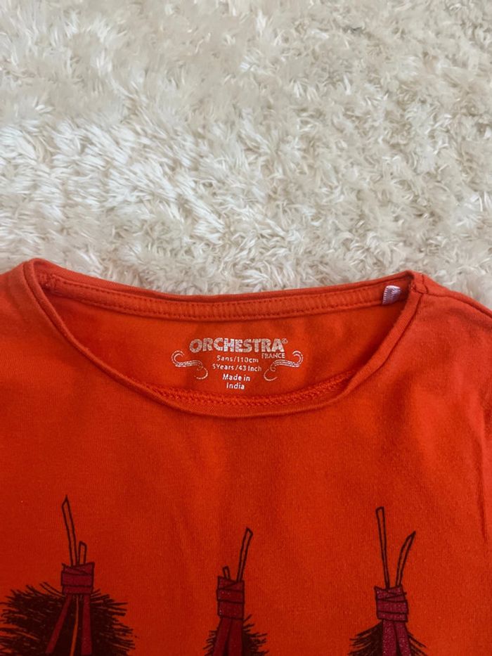 Tee-shirt Orchestra 5ans 110cm - photo numéro 2