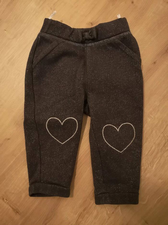 Pantalon molleton gris