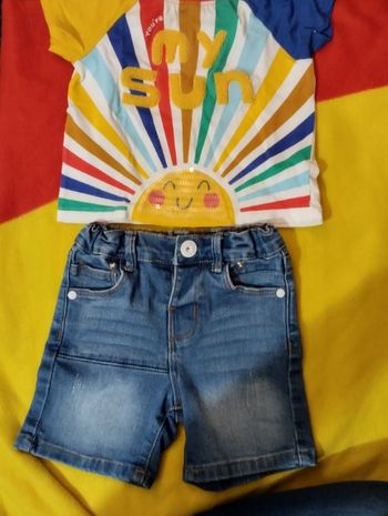 Bel ensemble bébé garçon été