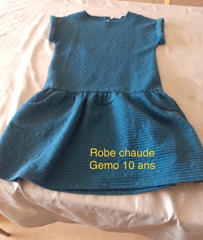 Robe épaisse gemo 10 ans