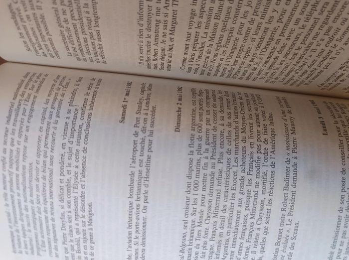 Livre Jacques Attali Verbatim 1981-1986 Fayard - photo numéro 5