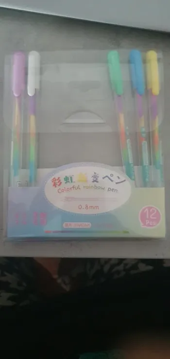 Stylos encre arc en ciel