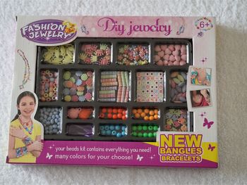 Boîte de Perles DIY neuve pour enfants (6 ans +)