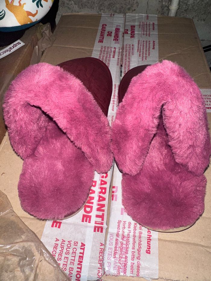 Chausson pantoufle 35/36 - photo numéro 2