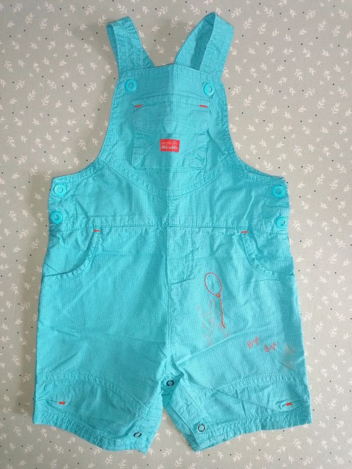 Ensemble de Salopette short Marque Orchestra & T-shirts taille 9mois - photo numéro 6