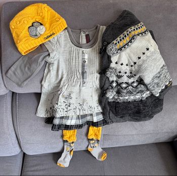 Ensemble 4 pièces Catimini 12 mois Fille