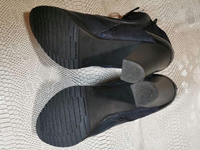 Boots à talons bleu marine Dorking T40 - photo numéro 9