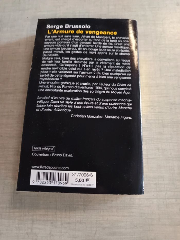 Livre l'armature de vengeance - photo numéro 2