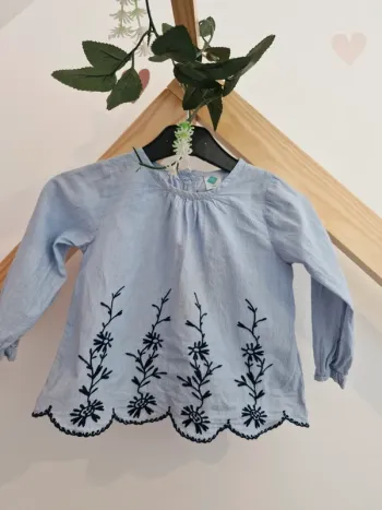 Chemise bleu