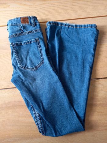 Jean fille pattes d'éléphant