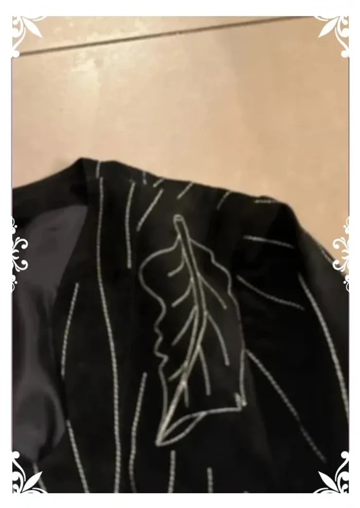 Veste boléro de créateur modèle unique - photo numéro 5