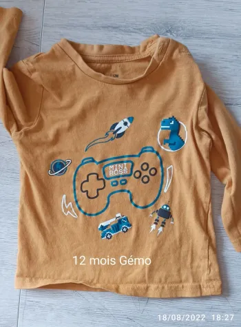 Tee shirt manches longues