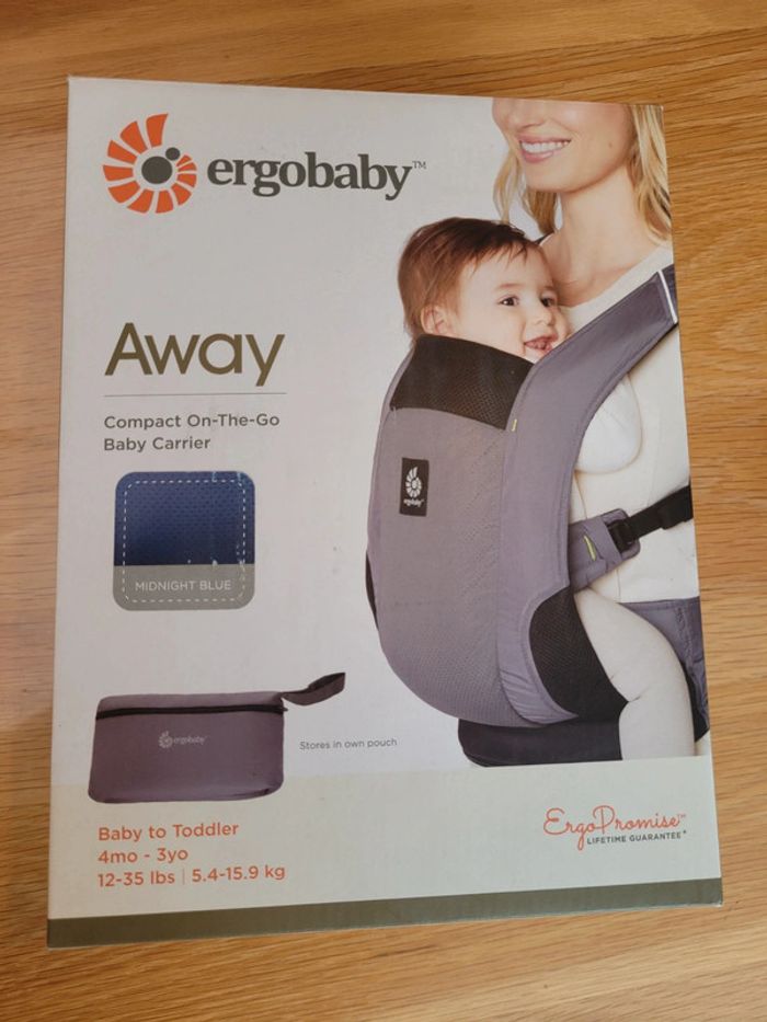 Porte-bébé ergobaby Away Neuf - photo numéro 2