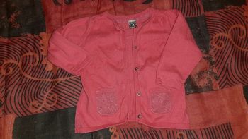 Gilet rose 9mois