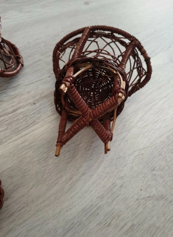 Salon en rotin vintage - photo numéro 6