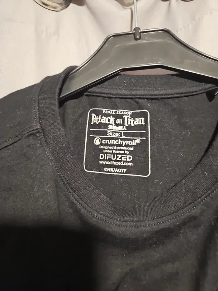 Tee shirt Eren Jaeger - photo numéro 3