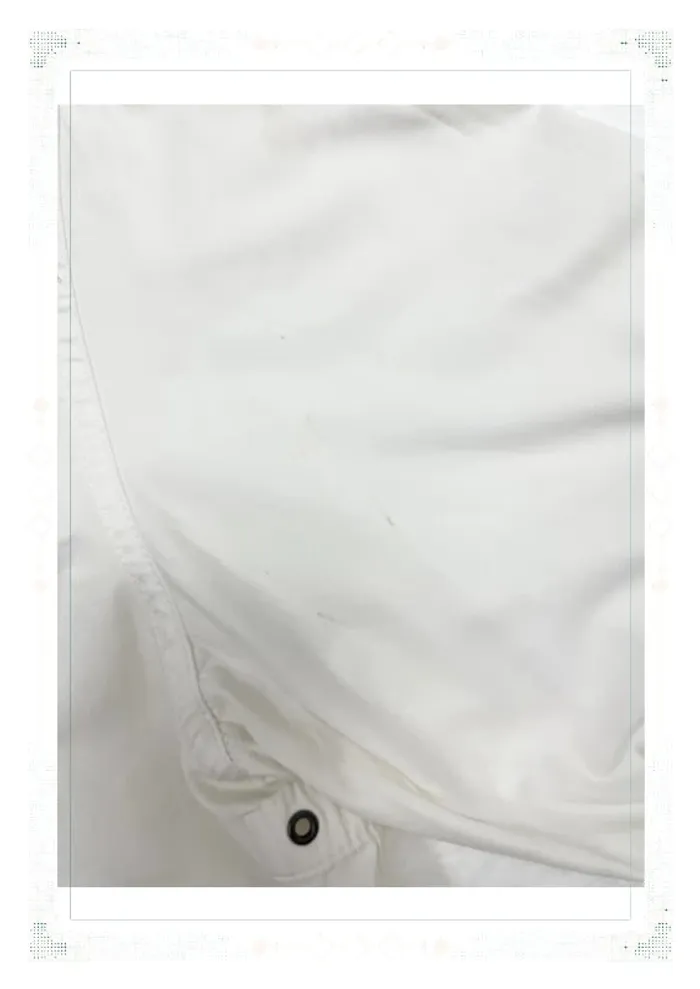 Veste Harrington Ralph Lauren blanche homme taille S coton capuche - photo numéro 11