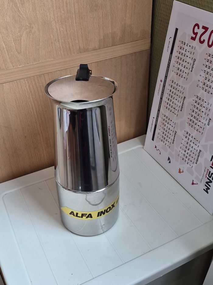 Cafetière à café alfa inox - photo numéro 2