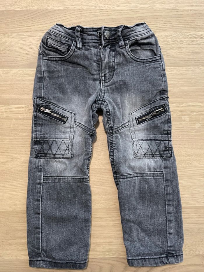 Pantalon doublé gris orchestra 2 ans 92 cm