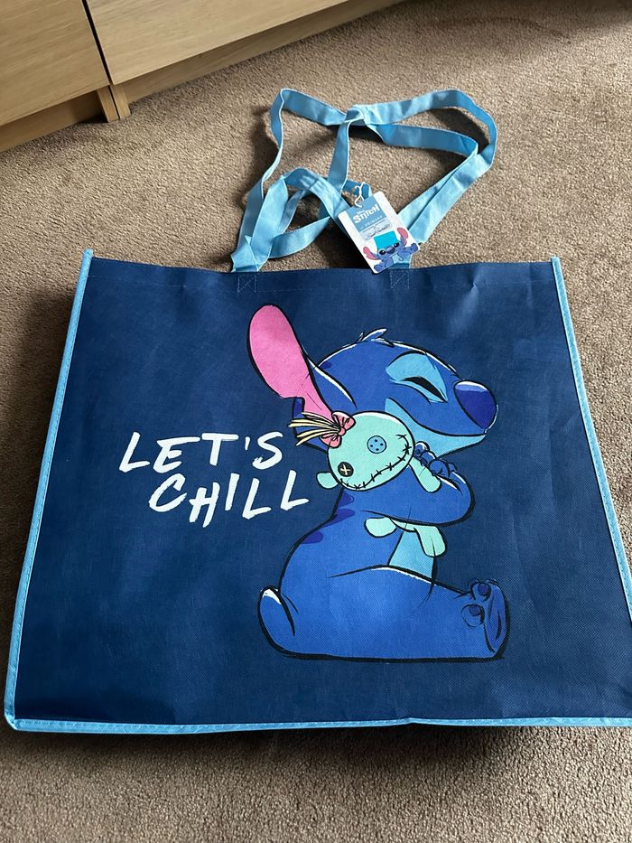 Stitch - grand sac réutilisable