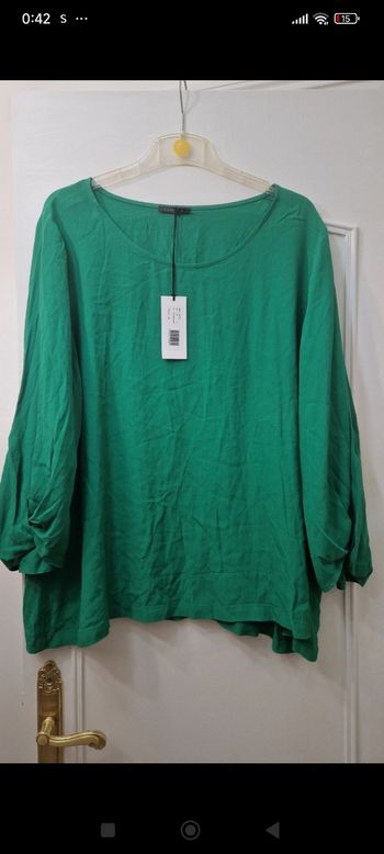 Blouse verte