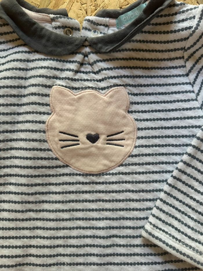 Robe rayée pour enfant Obaibi - photo numéro 2