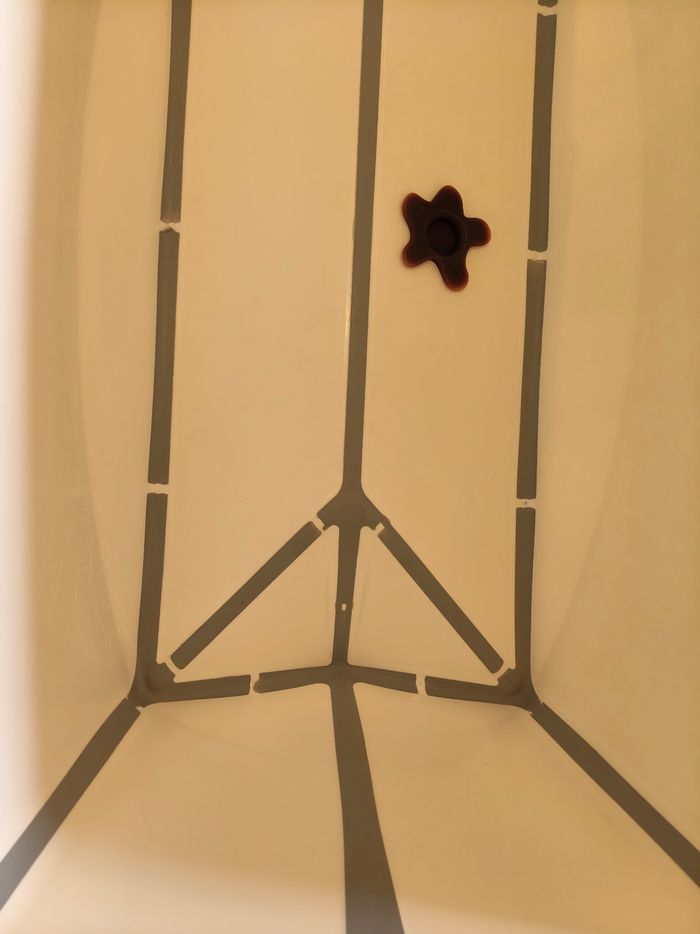 Baignoire XL stokke gris et blanc - photo numéro 7