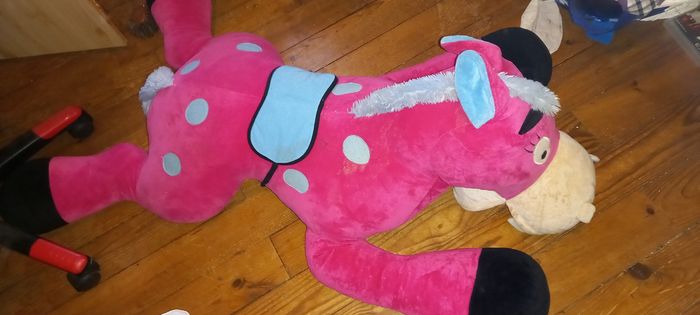 Grosse peluche cheval - photo numéro 2