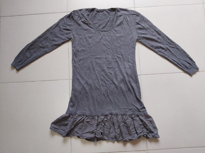 Robe pull manche longue