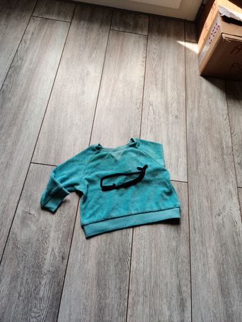 Sweat baleine 6 mois