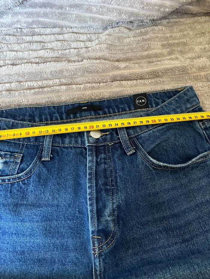 Jean droit F.A.M. taille 30 – coupe Mom - photo numéro 8