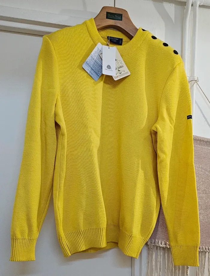 Pull Epais 100% Laine Saint James Taille L - photo numéro 3